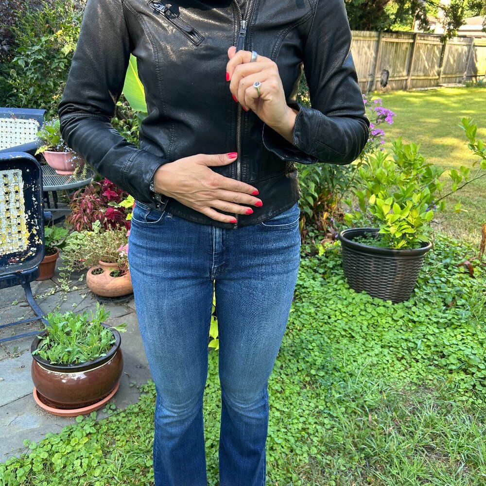 All Saints Belvedere Moto Jacket Size 4